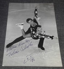 Katrin Kanitz / Tobias Schröter DDR – Eiskunstlauf Autogrammkarte selten