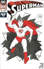 Superman sketch cover art - superman,