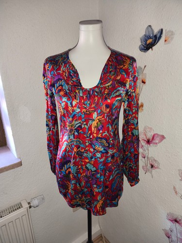 Talking french seiden bluse - french, seiden-bluse