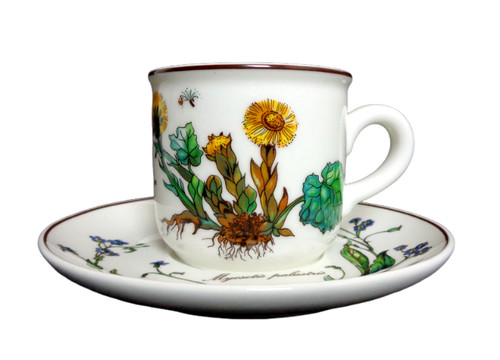 Kaffeetasse mit unterteller - mit,