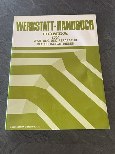 Werkstatthandbuch honda accord - werkstatthandbuch,