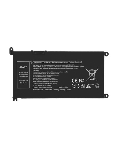 Yrdd6 laptop akku ersatz - ersatz, für