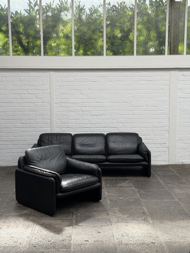 Sede black leather - 61,