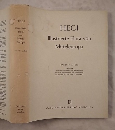 Hegi illustrierte flora von - hegi,