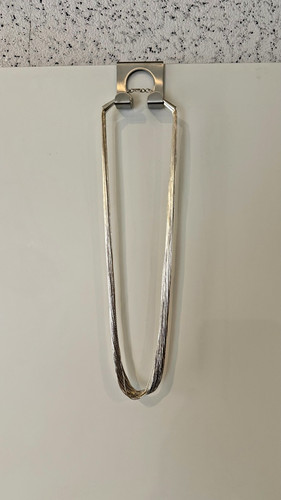 Massives liquid silver collier - massives,