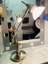 hübsche verstellbare Edelstahl-Nachttischlampe / -Leselampe von MeLiTec