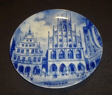 KAISER PORZELLAN Sammelserie Städteteller MÜNSTER *Hans Liska* GUTER ZUSTAND