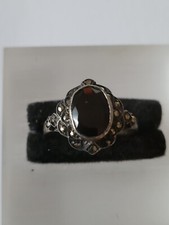 Silber  antiker Art-Deco  Ring