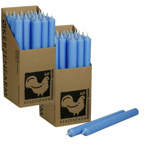 Stabkerzen hellblau 180 - x,