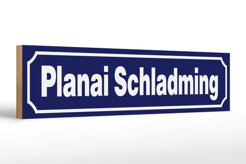 Holzschild hinweis 46x10 - 46x10, cm