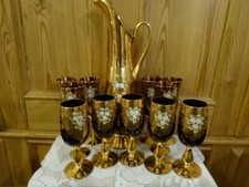 Karaffe Kanne Gläser Set