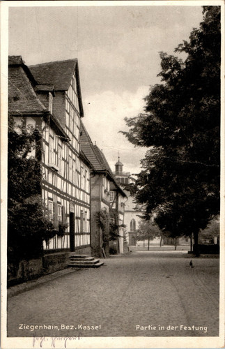 Gruss aus ziegenhain - ak,
