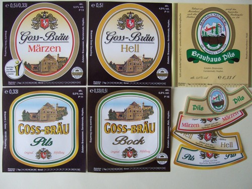 Bier etiketten brauerei - 4,