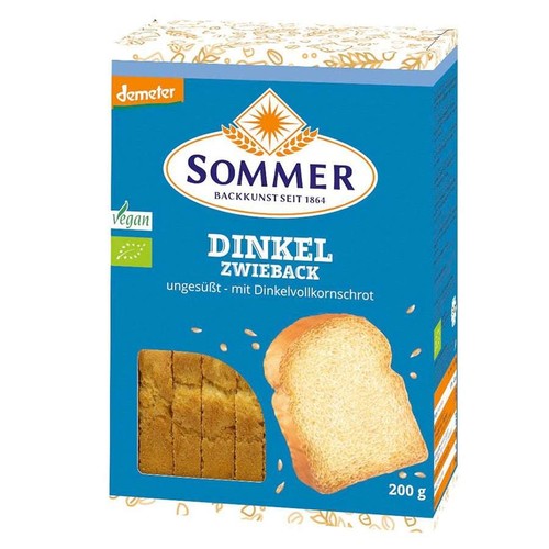 Sommer dinkel zwieback - sommer,