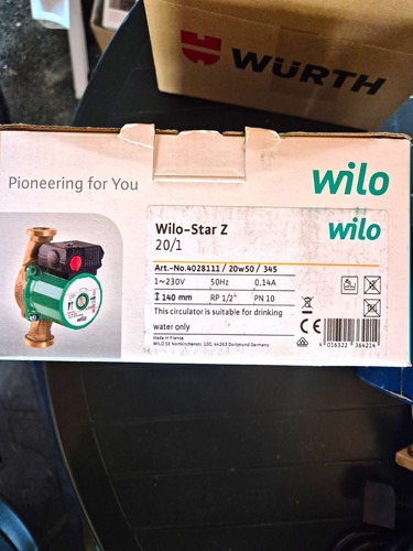 Wilo star - z, 20/1