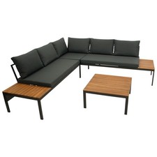 Lounge Set Metall Outdoor