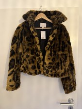 H&M Leo Felljacke Plüschjacke