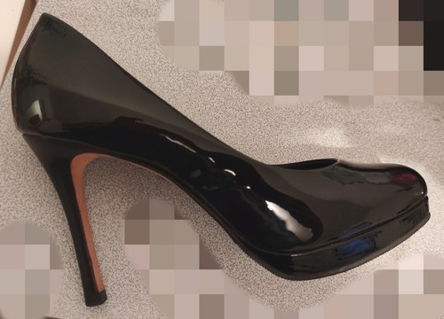 Buffalo lackleder stiletto - lackleder,