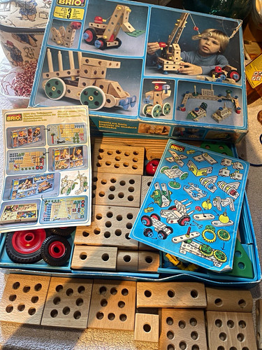 Brio holzbaukasten bausteine - holzbaukasten,