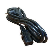 PC und Drucker 1,7m Stromkabel C13 Stecker Kaltgerätekabel