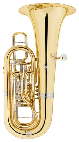 Klarlackierte tuba inkl - klarlackierte,