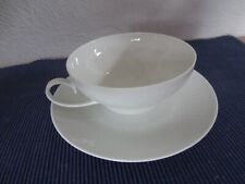 Rosenthal Romanze in  weiss  Teetasse mit Untere - neuwertig