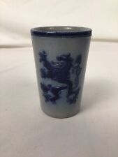 Becher - Weinbecher Steingut / Steinzeug Salzglasur Keramik Bayerischer Löwe