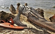 Handgeschmiedete Wikinger-Axt