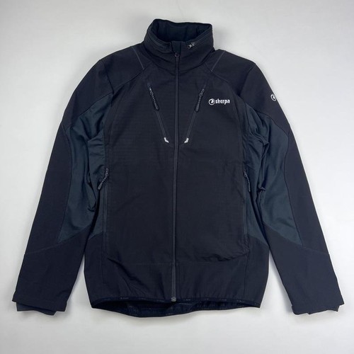 Men sherpa jacket black soft - men,
