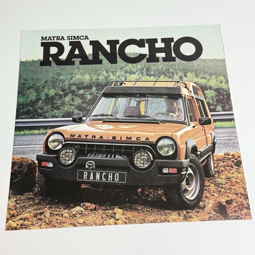 Matra simca rancho - rancho, 4p