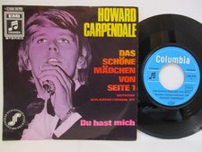 HOWARD CARPENDALE 7" : DAS SCHÖNE MÄDCHEN VON SEITE 1 = 1970 Stereo mint-