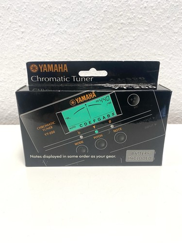 Yamaha chromatic tuner 250 - tuner, yt-250