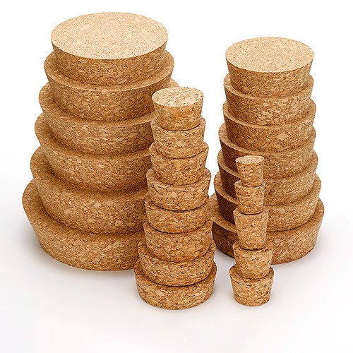Korken aus naturkork - aus,