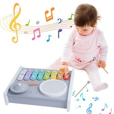 Spielzeug Trommel Set für Kleinkinder Montessori-Musikinstrumenten-Set Mini