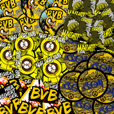 120x BVB Ultras Sticker -