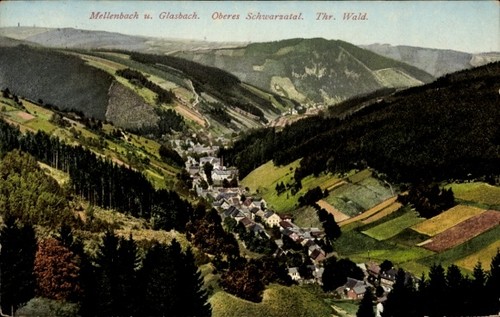 Mellenbach glasbach im - ak,