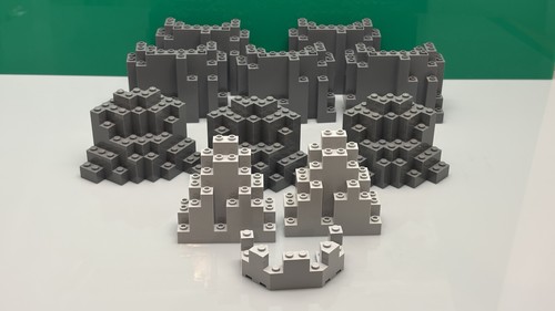 Lego plattenfelsen dreieckig - plattenfelsen,
