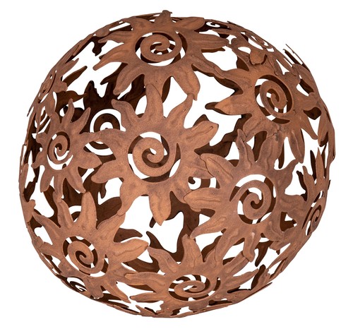 Gartendeko rost kugel 18cm - kugel, Ø