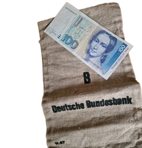 Banknote 100 geldschein - dm,