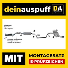 Auspuffanlage für Seat Altea