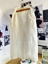 Yohji Yamamoto Weißer Rock Durchsichtig Japanisch Designer