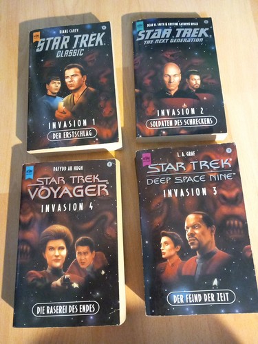 Star trek bücher invasion - trek, 4