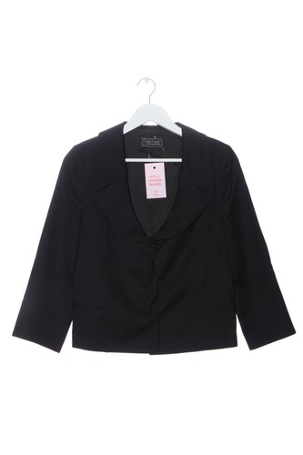 Markenlos woll blazer schwarz - markenlos, woll-blazer