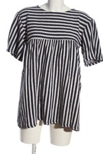 ZARA TRAFALUC Longshirt Damen Shirt Gr. DE 38 schwarz-weiß Casual-Look