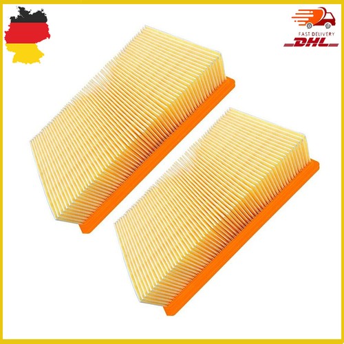 Flachfaltenfilter für - 2x,