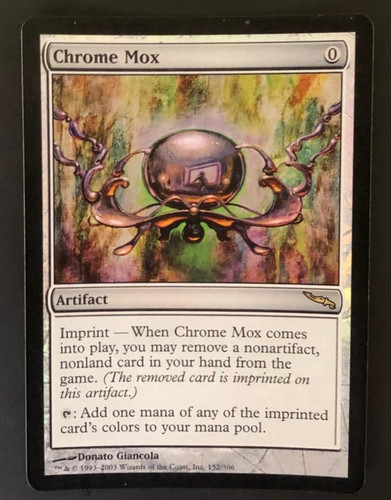 Chrome mox mirrodin - magic, the