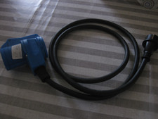 Camping Adapterkabel 1,5m 3G2,5 AS Schwabe Schuko 3-pol. CEE Winkelkupplung