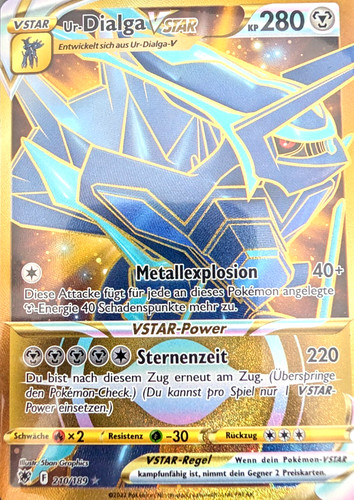 Dialga vstar gold 210 - vstar,