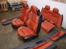 Inkl. UMBAU BMW E93 M3 Cabrio Lederausstattung Sportsitze fuchsrot Sitze TOP