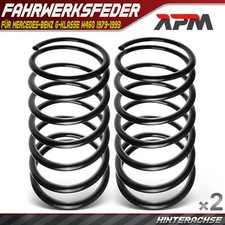 2x Federn Fahrwerksfeder